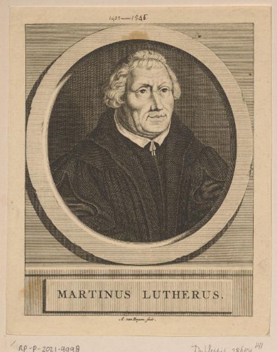 Portrait of Martin Luther