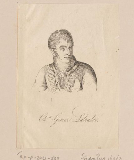 Portrait of Pedro Gómez Labrador
