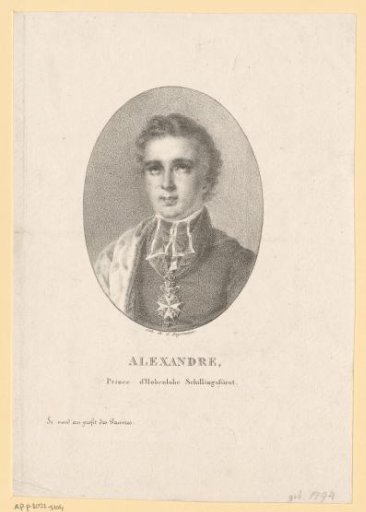 Portrait of Alexander zu Hohenlohe-Waldenburg-Schillingsfürst