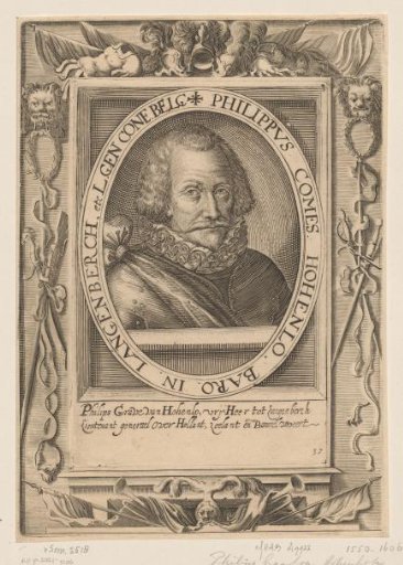 Portrait of Philip, Count of Hohenlohe