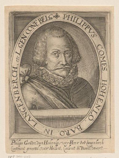 Portrait of Philip, Count of Hohenlohe
