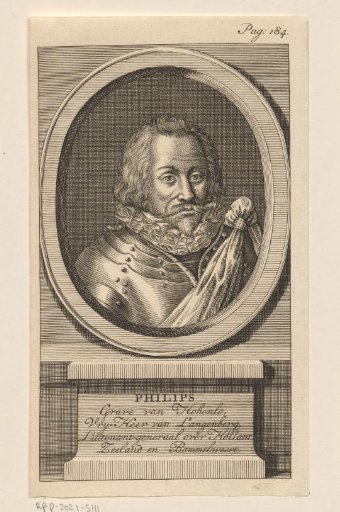 Portrait of Philip, Count of Hohenlohe