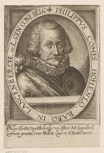 Portrait of Philip, Count of Hohenlohe