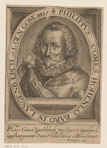 Portrait of Philip, Count of Hohenlohe