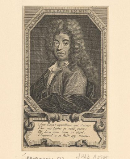 Portrait of Jean de La Bruyère