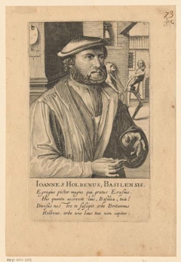 Portrait of Hans Holbein the Younger
