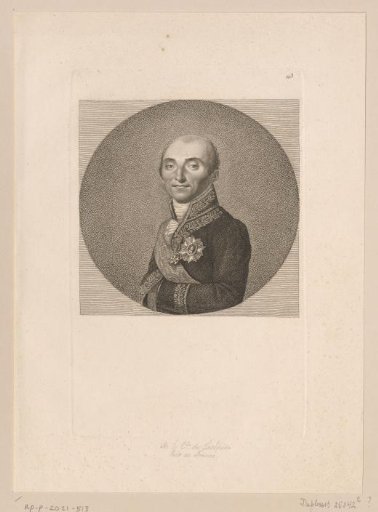 Portrait of Bernard Germain de Lacépède