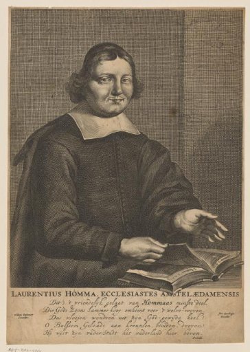 Portrait of Laurentius Homma