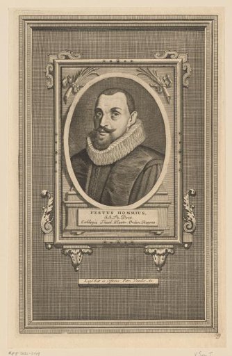Portrait of Festus Hommius
