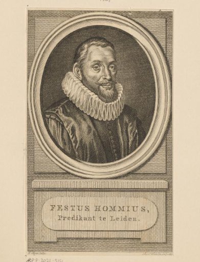 Portrait of Festus Hommius