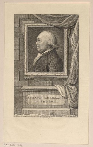 Portrait of Adolph Werner van Pallandt tot Zuthem