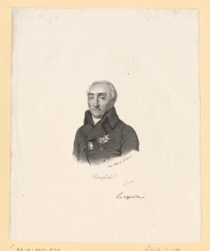 Portrait of Bernard Germain de Lacépède