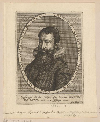 Portrait of Theophilus Neuberger
