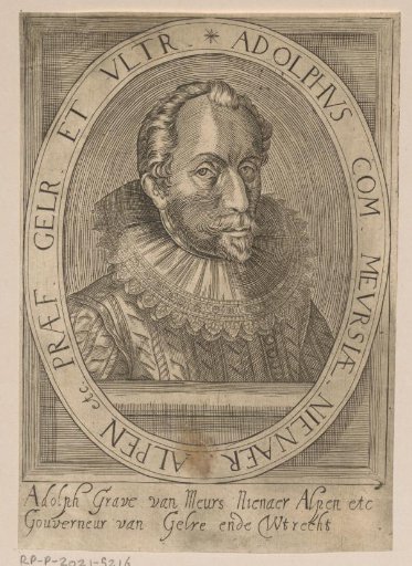 Portrait of Adolf, Count of Nieuwenaar and Meurs