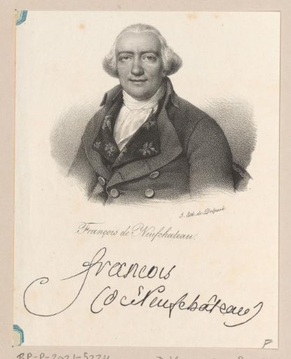 Portrait of Nicolas François, Count of Neufchâteau