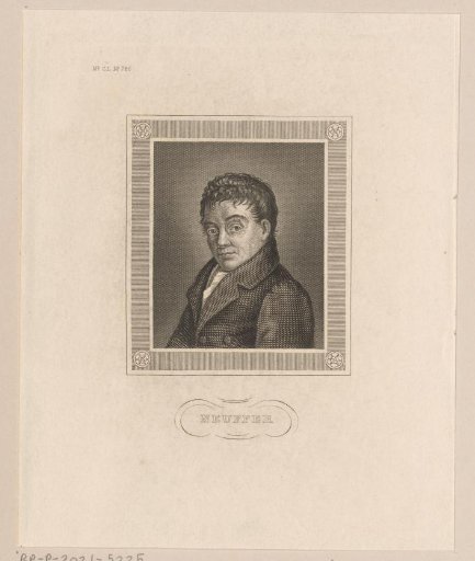 Portrait of Christian Ludwig Neuffer
