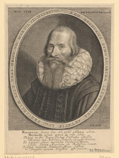 Portrait of Edo Neuhusius