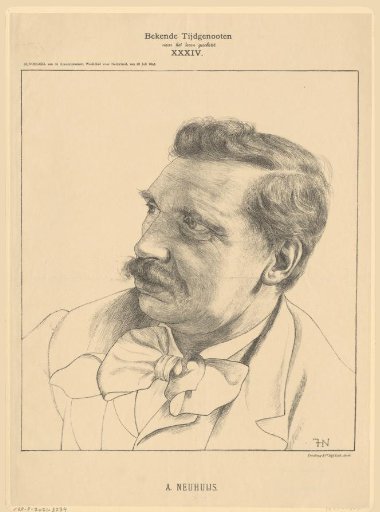 Portrait of Albert Neuhuys