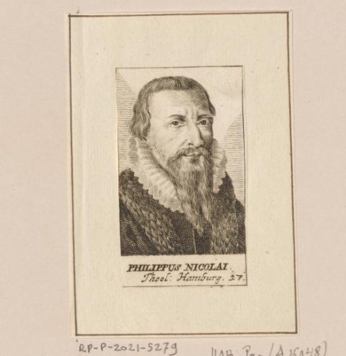 Portrait of Philipp Nicolai