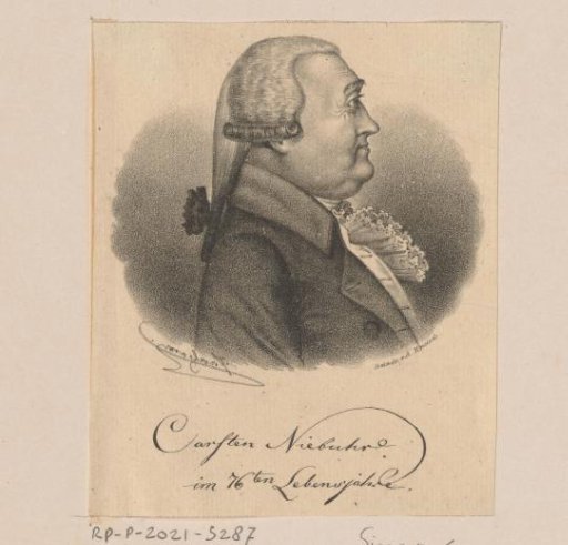 Portrait of Carsten Niebuhr