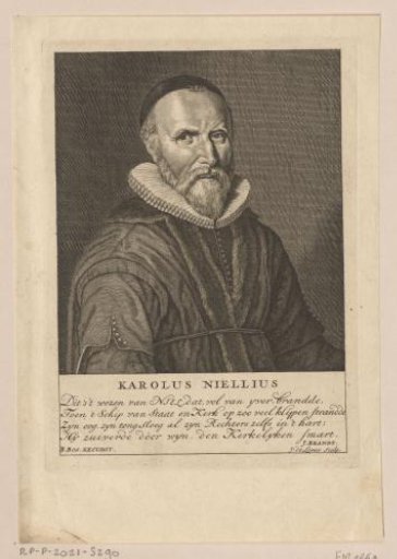 Portrait of Carolus Niellius
