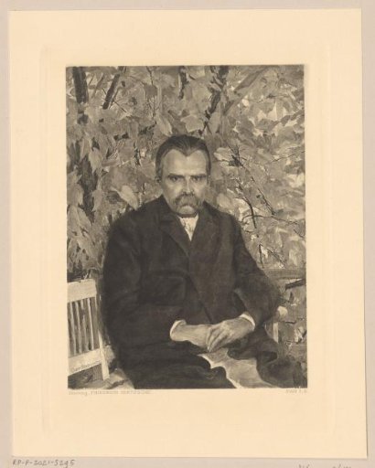Portrait of Friedrich Nietzsche