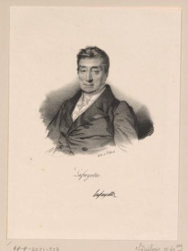 Portrait of Gilbert du Motier de La Fayette