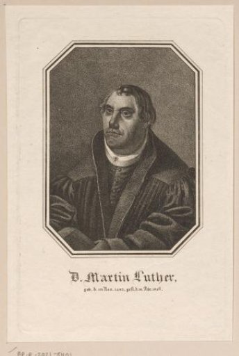 Portrait of Martin Luther
