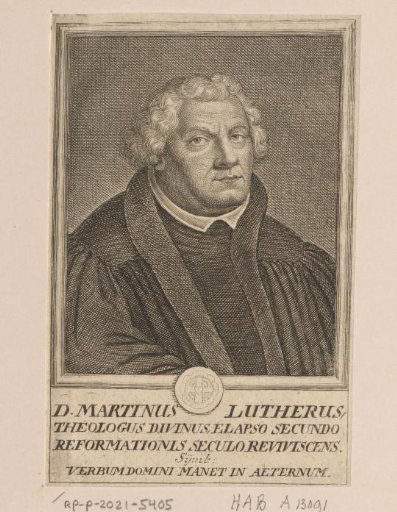 Portrait of Martin Luther