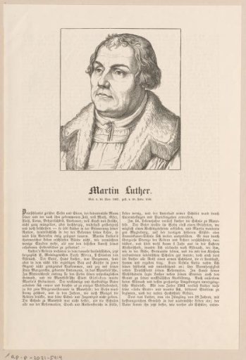 Portrait of Martin Luther