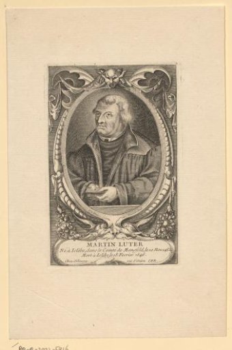 Portrait of Martin Luther