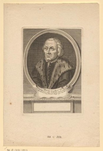 Portrait of Martin Luther