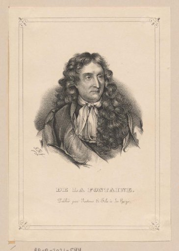 Portrait of Jean de La Fontaine