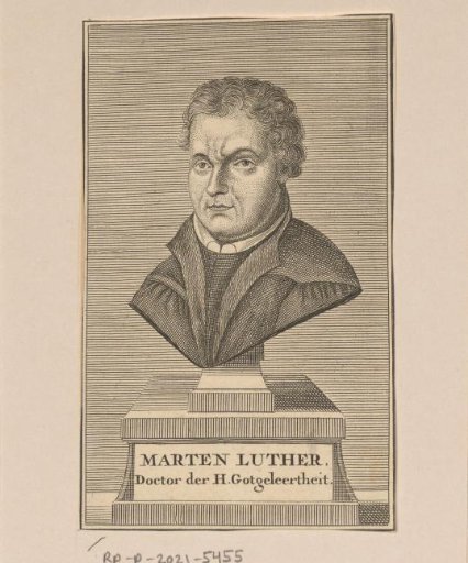 Portrait of Martin Luther