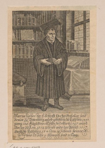 Portrait of Martin Luther