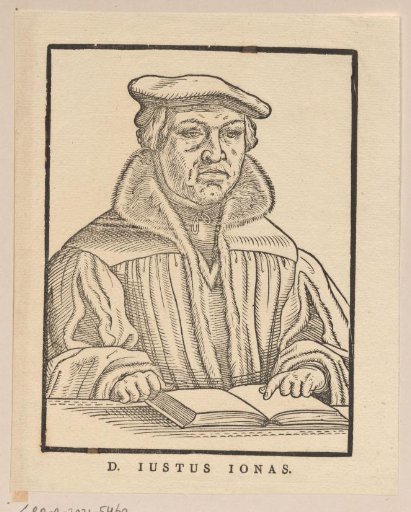 Portrait of Justus Jonas