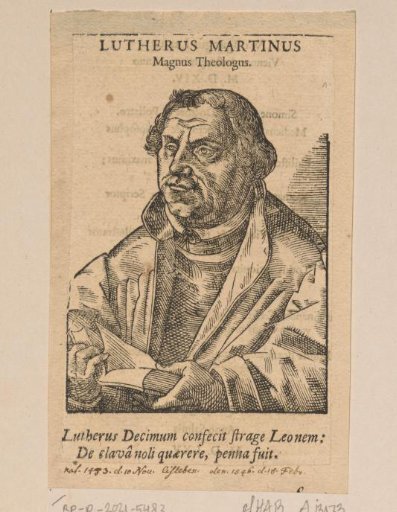 Portrait of Martin Luther