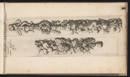 Title page: Pilaster festoons from the Amsterdam Town Hall
