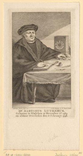 Portrait of Martin Luther