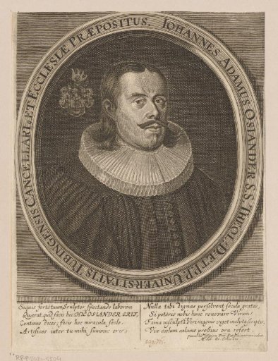 Portrait of Johann Adam Osiander