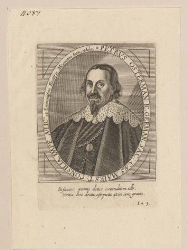 Portrait of Petrus Ostermann
