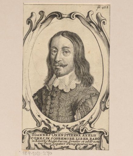 Portrait of Johan Oxenstierna