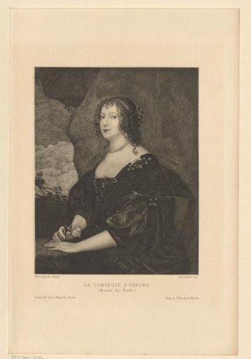 Portrait of Anne Cecil, Countess of Oxford