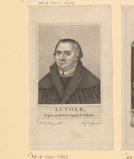 Portrait of Martin Luther
