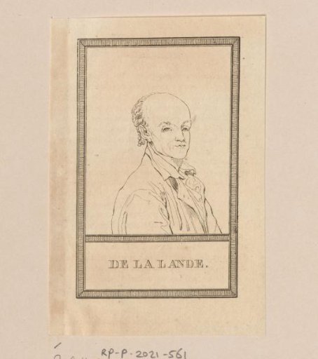 Portrait of Jérôme de Lalande