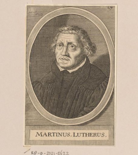 Portrait of Martin Luther