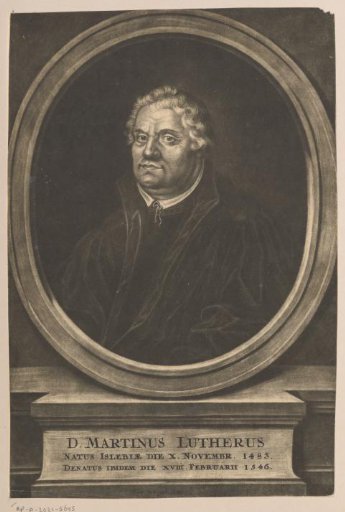Portrait of Martin Luther