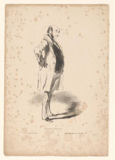Monsieur Deschars from Petites Misères de la Vie Conjugale by Honoré de Balzac