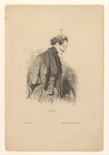 Writer from Petites Misères de la Vie Conjugale by Honoré de Balzac