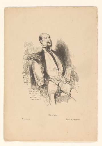Artist from Petites Misères de la Vie Conjugale by Honoré de Balzac